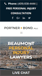 Mobile Screenshot of portnerbond.com